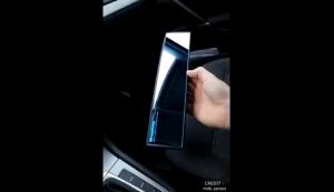 Kaca Spion Tengah Mobil Kaca spion Sudut Lebar Interior mobil cermin Interior mobil Universal kaca spion otomatis Anti silau permukaan