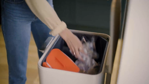 Joseph Joseph Totem Compact 40L Waste & Recycling Bin JJ0132 (Stainless Steel) / JJ0133 (Stone)