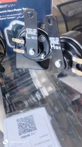 Bộ 2 còi ốc điện 24V hàng DENSO (Indonesia) (giá 2 cái)