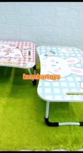 MV Meja Laptop Viral Portabel untuk Belajar Anak Serbaguna Karakter Kartun