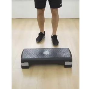 [SG Ready Stock]Aerobic Stepper Cardio Fitness Home Gym Exercise Step Block Board Height Adjustable Aerobic stepper