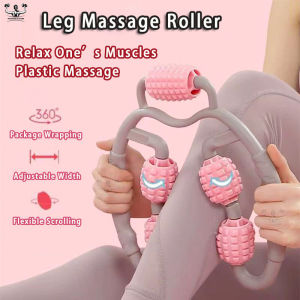 Leg Massage Roller Muscle Relaxer Skinny Leg Roller Neck Muscle Body Rollers Ring Clamp Anti-Cellulite Muscle Relaxation Slimming Roller Multi-Site Relaxation 按摩滚轮 腿部按摩