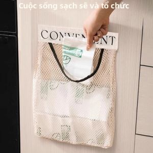 Giá Đỡ Túi Rác Dạng Lưới Lưới Đựng Túi Tạp Hóa Hộp Đựng Túi Nilon Giấy Bạc Túi Mua Sắm - Phong Cách Hiện Đại