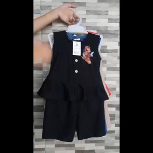One Set Knit Hornet Anak Perempuan model  Terbaru