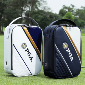 PGA | Lightweight Portable Waterproof Easy-to-clean Breathable Golf Shoe Bag