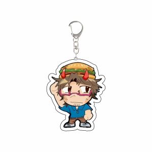 Bandai | For Forsaken EIliot 007n7 Two Time Chance John Doe 1x1x1x1 Acrylic Keychain Custom Cartoons First Choice for Gifts Accessories