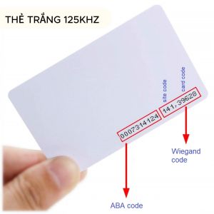 10 thẻ từ RFID proxy 125KHz - Thẻ RFID tần số 125KHz không sao chép (có mã số cố định không sao chép được )