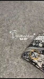 Rok Lilit Batik Murah Terlaris / Rok Pasangan Kebaya / Rok Panjang Muslimah / Rok Lilit Plus Ring Motif Pepaya