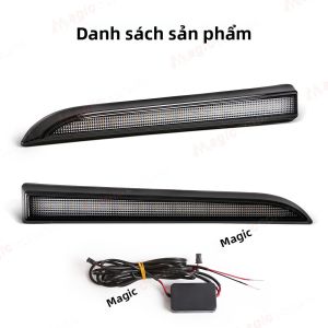 Đèn LED DRL Chạy Ban Ngày Cho Toyota Tacoma 2001-2004 Đèn Xi Nhan Động Với Hiệu Ứng Hoạt Hình Khởi Động Màu Trắng Vàng