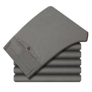 Quần Âu Nam Mùa Hè Chất Liệu Cotton 100% Kiểu Dáng Lịch Lãm Co Giãn Phong Cách Cargo Thích Hợp Cho Công Sở Và Du Lịch