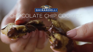 GHIRARDELLI 100% CACAO UNSWEETENED CHOCOLATE PREMIUM BAKING CHIPS 241g