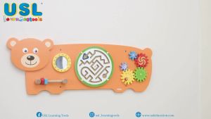 Wall Mounted - Bear - Early Leaning & Educational Toys & Manipulative & Toddler Toys & Wall Toys