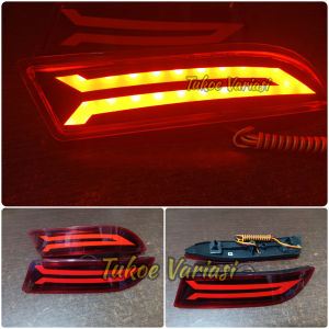 Reflektor Bumper Belakang All New Avanza Xenia 2012 Up Model Audi