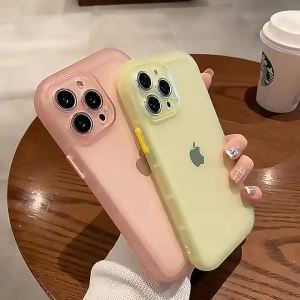 szhaiyu | Large Window Clear Phone Case for iPhone 11 12 13 14 15 16 17 Pro Max Plus Soft TPU Shockproof Cover Transparent Jelly Case