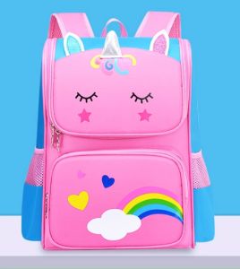 Ready Stock- Children School Bags for Student Boys Girls Big School Backpack Waterproof Kids Book Bag Travel Gift -UN19