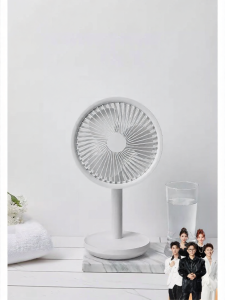 SOLOVE | Rechargeable Desktop Fan Automatic Shaking Silent