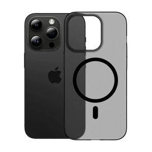 Ultrathin Wireless Charge Magsafe Phone Case For iPhone 11 12 13 14 15 16 Pro Max Plus Transparen Matte Magnetic Bumper Cover