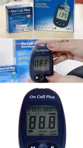 Máy đo đường huyết Acon On-Call Plus Blood Glucose Meter  kèm 50 que