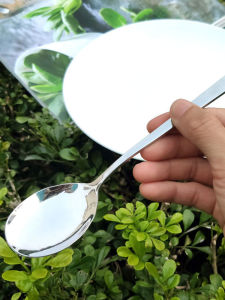 Muỗng Thép Không Gỉ 304 Tay Cầm Dài Sáng Tạo Dày Dặn Muỗng Súp Khóa Học Chính Để Sử Dụng Tại Nhà Muỗng Internet Phổ Biến