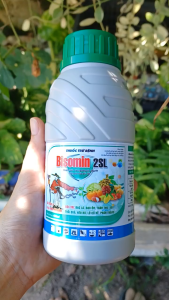 [VTNN TIEN KHOA] Thuốc trừ bênh BISOMIN 2SL công ty BMC chai 450ml trừ đạo ôn sương mai khô vằn thán thư bạc lá