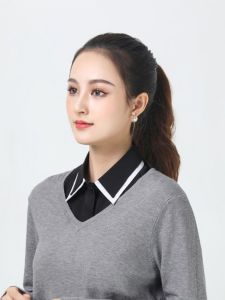 Womens Versatile Fake Collar All Seasons Korean Style Shirt Collar Multifunctional Dress Collar Fashionable Accessory