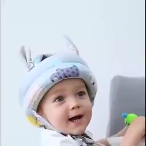 KiKi Baby Head Protector Baby Safety Helmet Anti-Bump Head Protection Soft Adjustable Size