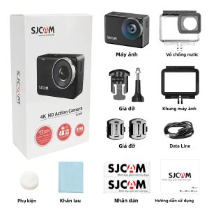 SJCAM SJ10X Camera Hành Động Chống Nước 4K Màn Hình Cảm Ứng Chống Rung Chế Độ Dưới Nước Đa Chức Năng Thể Thao Ngoài Trời Video Cam