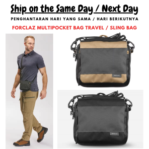 F0rcl@z Multi-Pocket Travel Bag / Shoulder Bag / Sling Bag