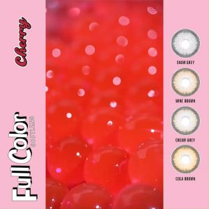 (COD) Softlens Full Color CERRY Normal dan Minus (-0.50 sd -6.00) By IRISLAB