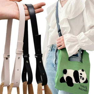 สายกระเป๋าสีทึบหนัง PU สายพานกระเป๋าถือสตรีสายกระเป๋าถือกว้างอะไหล่กระเป๋าปรับได้ถุงมีสายรัดอุปกรณ์เสริม