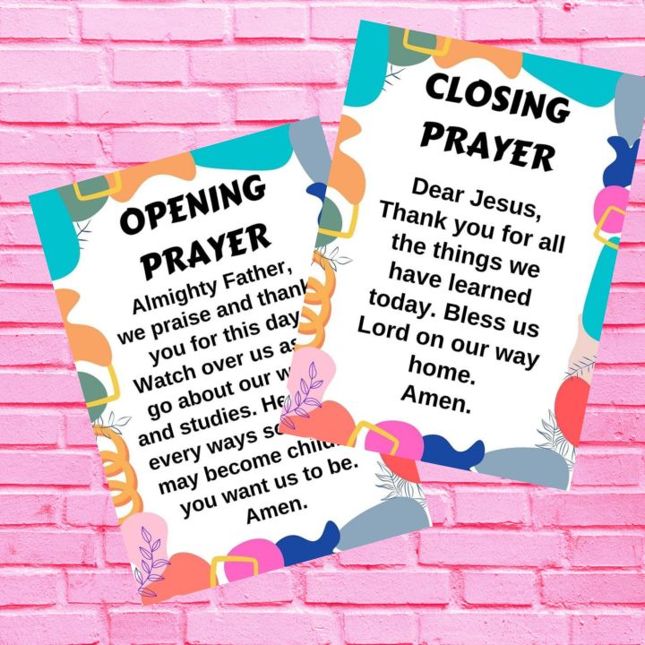 Opening And Closing Prayer Wall Decor A4 Laminated Lazada PH opening-and-closing-prayer-wall-decor-a4-laminated-lazada-ph