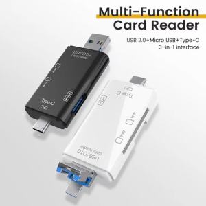 NNBILI USB 3.0 Đầu Đọc Thẻ Đa Năng Adapter Viết Thẻ Nhớ Micro SD TF Tốc Độ Cao Cho Máy Tính Laptop Phụ Kiện