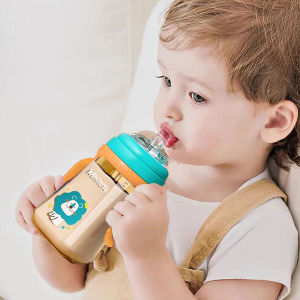 240 ml PP Straw Cup: Protecting Babies' Teeth & Hydration