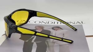 4-piece Dream Colored Mens Sunglasses Set with UV Resistant Lenses Suitable for Daily Leisure Driving and Exploration
