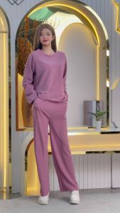 ชุดเซ็ทผู้หญิง ได้ทั้งเสื้อและกางเกง ชุดเซ็ทใส่เที่ยวใส่ถ่ายรูปสวยๆ ชุดเซ็ทสไตล์มินิมอลราคาถูกพร้อมส่ง ชุดลำลองใส่ได้ทั้งหญิงและชาย TZ9708