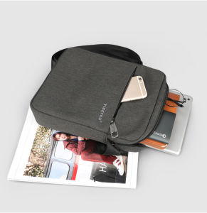 Tigernu 5102 Mens Messenger Bag High-quality Waterproof Business Travel Crossbody Mini Bag Shockproof Sling Bag fit 9.7-11’’ ipad