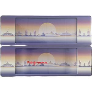 กรอบป้ายยาวประมูลกราฟฟิคกรุงเทพ(ป้ายยาว)1คู่ (หน้า+หลัง) จัดส่งไว