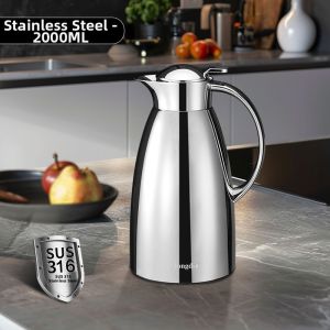 MONGDIO | Stainless Steel Thermal Bottle Large Capacity