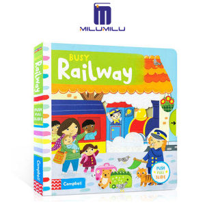 Busy Railway (Busy Books) Board book by Rebecca Finn Original English Books