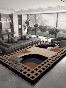 New Luxurious Bedroom and Living Room Carpet Crystal Velvet No-Wash