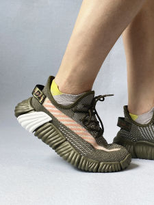 New Arrival Spring and Summer Mesh Casual Shoes Running Mens Shoes plus Size Sneakers Shock Absorption Increased Size 47 Shoes Lightweight Driving Shoes