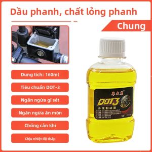 160ML Dầu Phanh Xe Máy DOT3 Phụ Kiện Bàn Đạp Dầu Phanh Đĩa Xe Máy Điện Thông Dụng