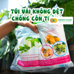 20 Túi Bọc Mít GreenHome 45x60cm Có Nút Cài Độ Bền 3-5 Năm Nhiều Kích thước