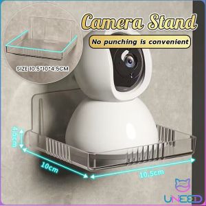 Need Punch Free Camera Stand Holder Projector Rack Bracket Home Monitoring Tray 10.5*10*4.5cm
