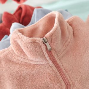 Kids High Quality Jacket Autumn Winter Coats Warm Fleece Outerwear for Boys and Girls 1-6 Years Old