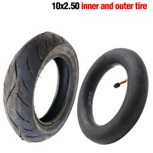 10x2.50 Tire 60/85-6 Pneumatic Inner Tube Outer Tyre for 10 Inch Electric Scooter High-quality Wear-resistant Replacement Parts