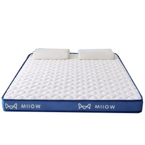 ผ้าคลุมหมอนพิงทรงจำยางลูกเดี่ยวสำหรับห้องนอนและหอพักนักเรียน MiiOW Memory Foam Mattress Cover Soft Pad Tatami Bed Mat Pad