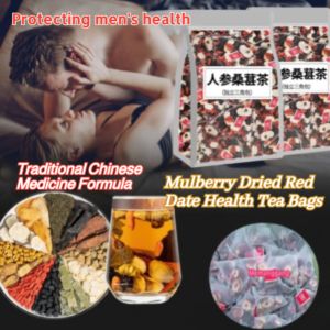 💕[Second pack half price]Mens Powerful Kidney Tea/ Ginseng Wolfberry Mulberry Dried Red Date Wolfberry Red Dates Health Tea/Mens Health Tea人参桑葚枸杞茶