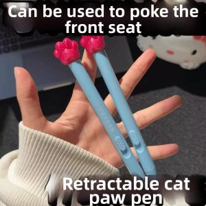 Retractable Cartoon Cat Claw Pen Stationery