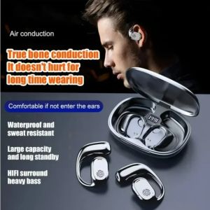 GT280 Wireless Earphones Noise Canceling LED Display Stereo Headphones With Ear Hooks For Smart Phone